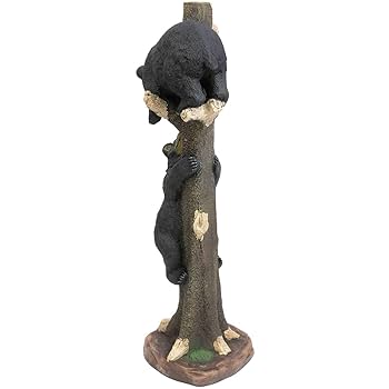 Amazon.com: Black Forest Décor Two Black Bears Climbing